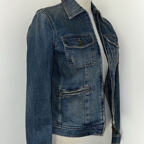 Ralph Lauren denim Jean jacket RR RL XS - Picture 1 of 8